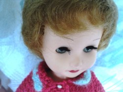 ITALIAN GIRLY DOLLS RED KNIT FACE